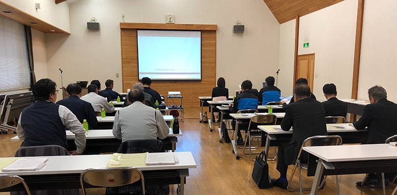 2019年5月に、西日本で開催した説明会の様子
